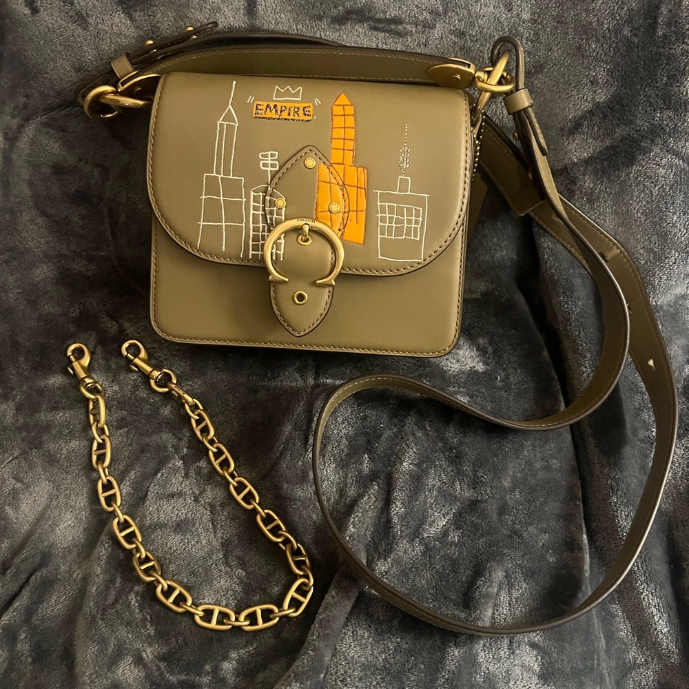 Coach x Jean Michel Basquiat Shoulder Bag/Crossbody Bag (Used 1 Time) w/Dustbag